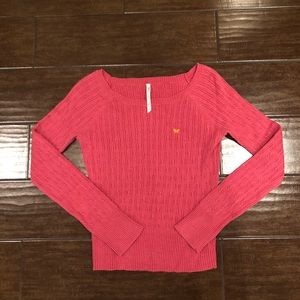 Aeropostale | Pink Boat Neck Sweater